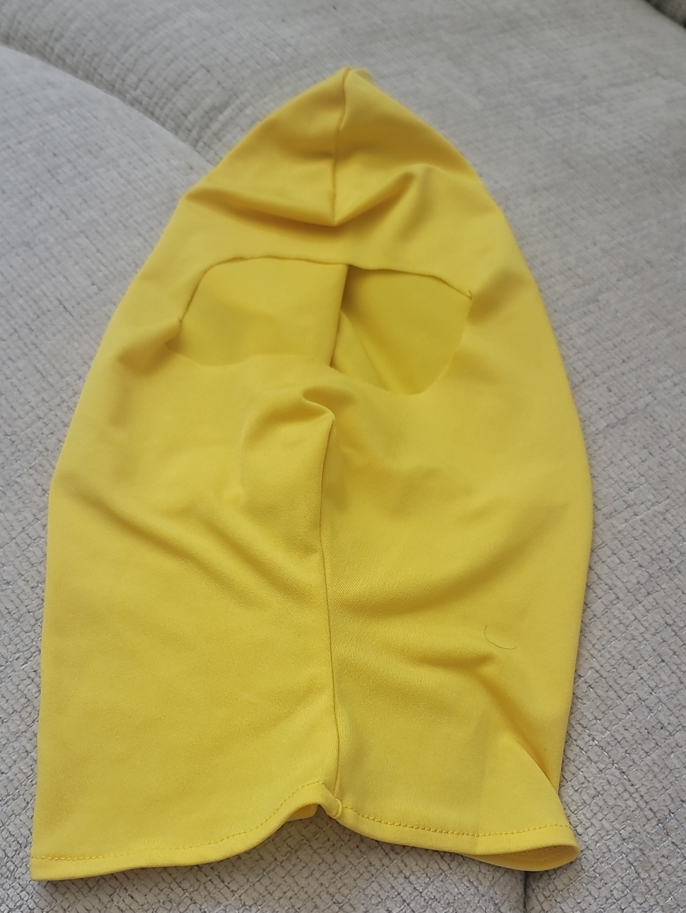 Yellow Balaclava Face Mask